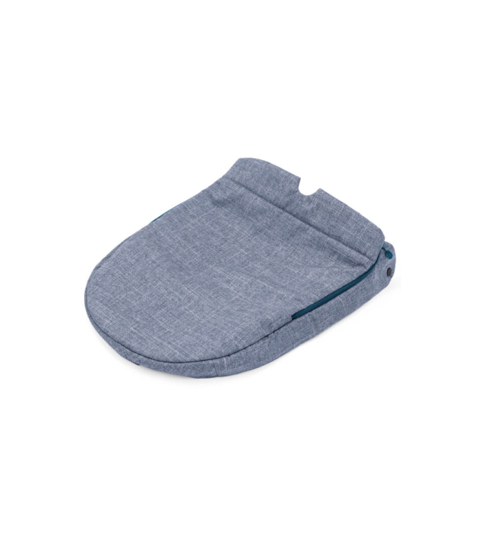 Stokke® Beat Carry Cot storm cover Blue Melange, Blu Melange, mainview